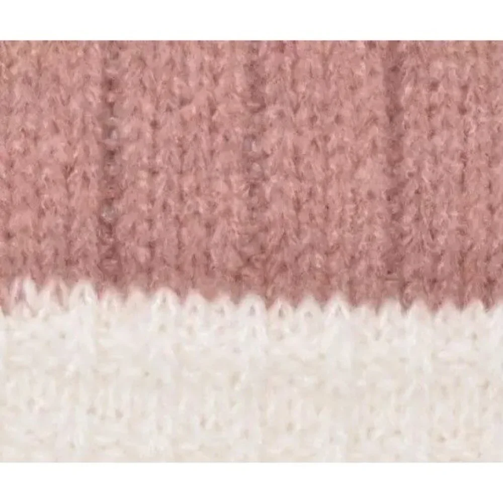 Lucky Brand 5-10 Women Super Soft Yarn Cozy Boot Socks 6-Pair Shoe Socks Pink